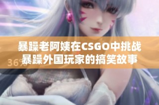 暴躁老阿姨在CSGO中挑战暴躁外国玩家的搞笑故事