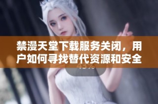 禁漫天堂下载服务关闭，用户如何寻找替代资源和安全下载方式
