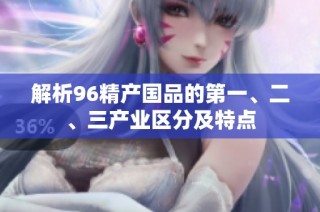 解析96精产国品的第一、二、三产业区分及特点