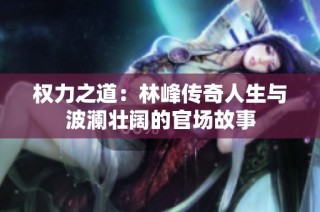 权力之道：林峰传奇人生与波澜壮阔的官场故事