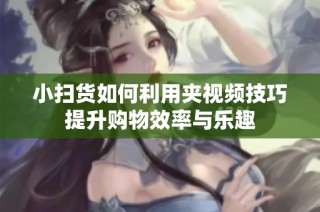 小扫货如何利用夹视频技巧提升购物效率与乐趣