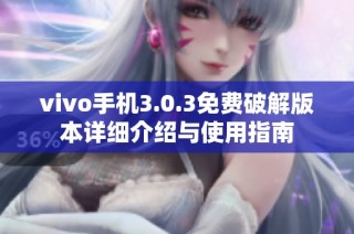 vivo手机3.0.3免费破解版本详细介绍与使用指南