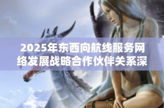 2025年东西向航线服务网络发展战略合作伙伴关系深入探讨